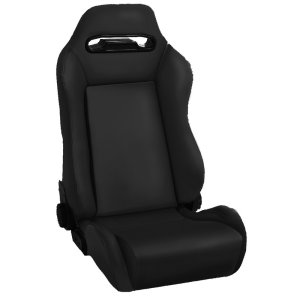 Jeep Wrangler Sport Seat - Front - Rugged Ridge - Reclinable - Black Denim - `97-`02